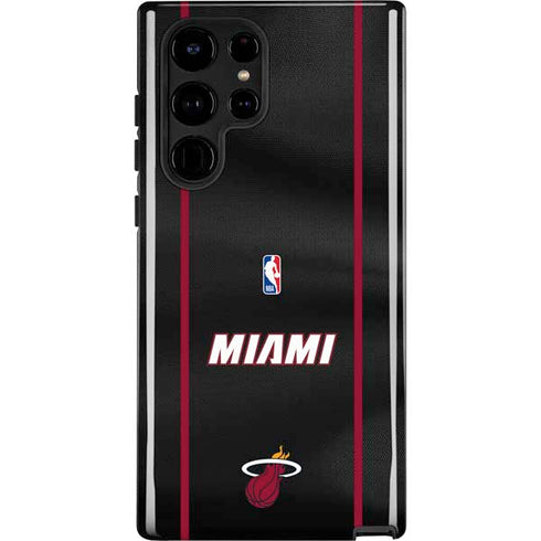 NBA Miami Heat Jersey Galaxy S25 Ultra Impact Case